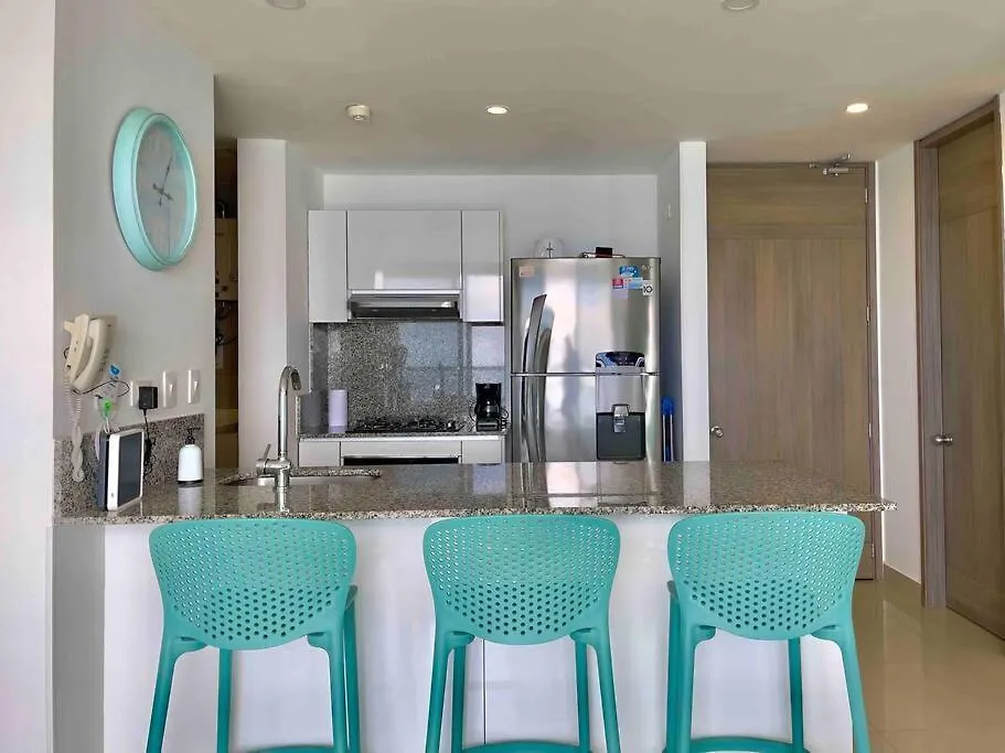 Frente Al Mar Con Inigualable Vista En Piso 34 Wifi Apartment Cartagena