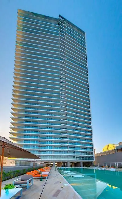 Frente Al Mar Con Inigualable Vista En Piso 34 Wifi Apartment Cartagena