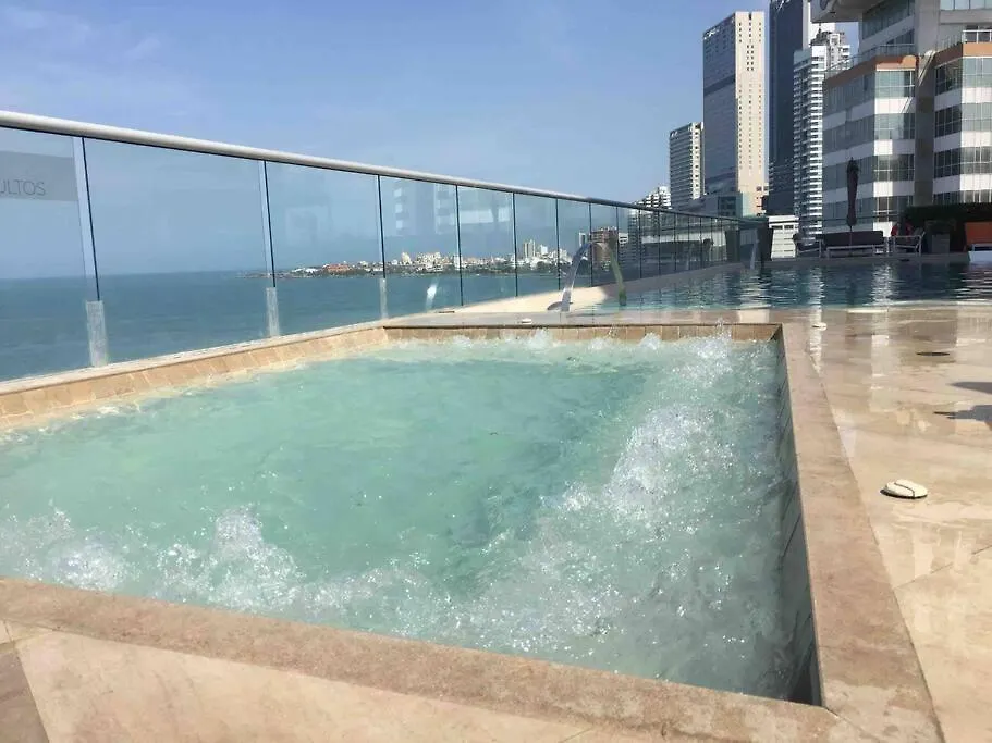 Frente Al Mar Con Inigualable Vista En Piso 34 Wifi Apartment Cartagena